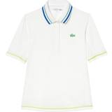 Lacoste Dame Polotrøjer Lacoste Ultra-Dry Pique Polo Shirt Women White