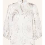 Ted Baker Polyester Overdele Ted Baker Womens Ivory Lilioh Balloon-sleeve Woven Blouse