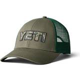 Yeti V-udskæring Tøj Yeti Camo Logo Badge Trucker Hat Olive