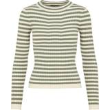 50 - Dame - Grøn Sweatere Pieces Pccrista Pullover