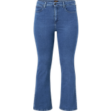 Lee Dame - Hvid - W25 Jeans Lee Jeans Bootcut Plus Blå W38/L33