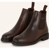 Gant Sko Gant Prepdale Leather Chelsea Boot Dark Brown