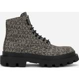 Herre - Stof Støvler Dolce & Gabbana Coated jacquard ankle boots