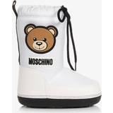 Hvid Støvler Moschino Kid-Teen Teen White Teddy Bear Snow Boots