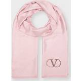 Pink - Viskose Tilbehør Valentino Garavani Striped Silk-Blend Stole
