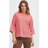 Fransa Polyester T-shirts & Toppe Fransa T-shirt Pink Damer