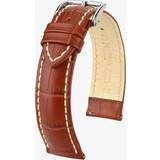 Hirsch Ure Hirsch Modena 22mm Long Golden Brown Leather 10302870-2-22