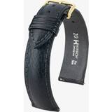 Hirsch Ure Hirsch Camelgrain 12mm Medium Black Leather 01009150-1-12