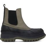 Lærred Chelsea boots Ganni Outdoor Chelsea Boots in Green Responsible Polyester/Recycled Polyester/Rubber Women's Green
