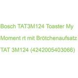 Bosch Rød Brødristere Bosch tat3m124 toaster my moment