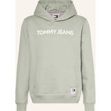 Tommy Hilfiger Grøn Sweatere Tommy Hilfiger Classics Logo Fleece Hoody FADED WILLOW