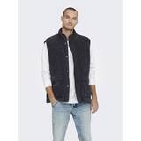 Only & Sons Herre Veste Only & Sons Corduroy Puffer Vest
