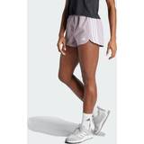 Dame - Lilla Shorts adidas Pacer Training 3-stripes Woven High-rise Shorts