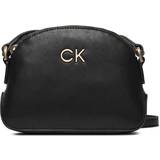 Klaplåg Håndtasker Calvin Klein Re-Lock Zwarte Crossbody Tas K60K611445BEH