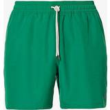 Polo Ralph Lauren Grøn - S Badetøj Polo Ralph Lauren Mens Primary Green Logo-embroidered Recycled Polyester-blend Swim Shorts