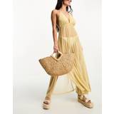 Guld - Mesh Kjoler Ann Summers strappy beach dress in goldXL/2XL