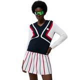 J.Lindeberg Dame Sweatere J. Lindeberg Celine Knitted Navy Womens Golf Sweater, JL NAVY 6855
