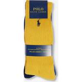 Polo Ralph Lauren Ternede Tøj Polo Ralph Lauren pack cotton socks in yellow navy blue-MultiOne Size