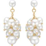 Mads Z Smykker Mads Z Coco Earrings - Gold/Pearl