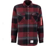 Alpha Industries Herre Skjorter Alpha Industries Herren Langarmhemd Flannel Shirt