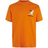 Kangol Kort Tøj Kangol Harlem M03 T-shirt Damer Tøj Orange