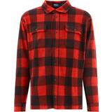 Polo Ralph Lauren Herre - Viskose Skjorter Polo Ralph Lauren flannel check overshirt in red/black2XL