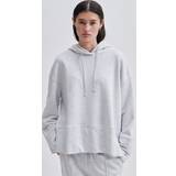 Overdele Second Female Abadell Sweat Hoodie Grå