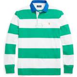Ralph Lauren Grøn - Slim Tøj Ralph Lauren Long Sleeved Polo T Shirt Green