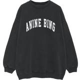 S - Tyl Tøj Anine Bing Tyler Sweatshirt BLACK WASHED