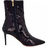 Elisabetta Franchi Sko Elisabetta Franchi Black Leather Di Calfskin Boot EU36/US6