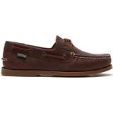 Chatham Herre Lave sko Chatham Deck II G2 Leather Boat Shoes, Chocolate