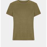 Bambus - Dame - Grøn T-shirts & Toppe Copenhagen Bamboo Olivengrøn kortærmet T-shirt til dame