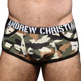 Camouflage - Microfiber Tøj Andrew Christian Camouflage Pocket Trunks with Almost Naked