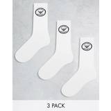 Armani Hvid Undertøj Armani Emporio Pack Socks White