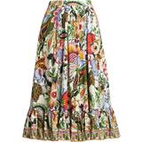 Etro Blomstrede Tøj Etro Multicoloured Bouquet Skirt, Woman, Multicolour
