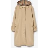 Burberry Bomuld Overtøj Burberry Cotton trench coat BEIGE