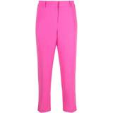 Michael Kors Pink Bukser Michael Kors Slim cropped trousers FUCHSIA