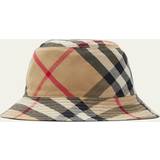 Burberry Bomuld Tilbehør Burberry Reversible Cotton Blend Bucket Hat