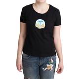 Moschino Dame T-shirts & Toppe Moschino Printed Cotton Short Sleeves Women's T-shirt