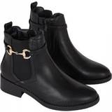 Ankelstøvler Principles Womens/Ladies Orelia Snaffle Detail Elasticated Gusset Ankle Boots