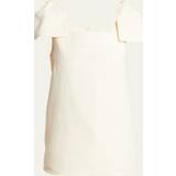 Chloé Dame T-shirts & Toppe Chloé Bow-strap tank top White 100% Linen White