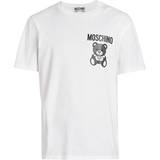48 - Hvid - Mesh Overdele Moschino Small Teddy Mesh Jersey T-shirt - White