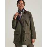 Joules Grøn Tøj Joules Women's Banbury Women's Quilted Wax Jacket Heritage Green