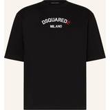 DSquared2 T-shirts & Toppe DSquared2 Loose Fit Crew Neck T-Shirt Black
