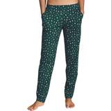 Calida Grøn - S Bukser & Shorts Calida Favourites Pants Green Pattern * Kampagne *