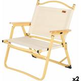 Aktive Foldable Camping Chair Sabana 47 x 62 x 42 cm 2 Units