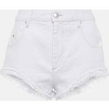 Isabel Marant Hvid Bukser & Shorts Isabel Marant Eneidao denim shorts white