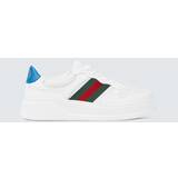 Gucci Gummi Sneakers Gucci Leather sneakers with Web white