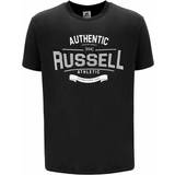 Russell Athletic Overdele Russell Athletic Kurzarm-T-Shirt Amt A30081 für Herren Schwarz