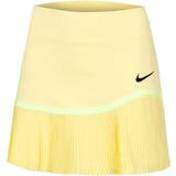 Dame - Gul - XL Nederdele Nike Dri-Fit Advantage Pleated Skirt Women lemon
